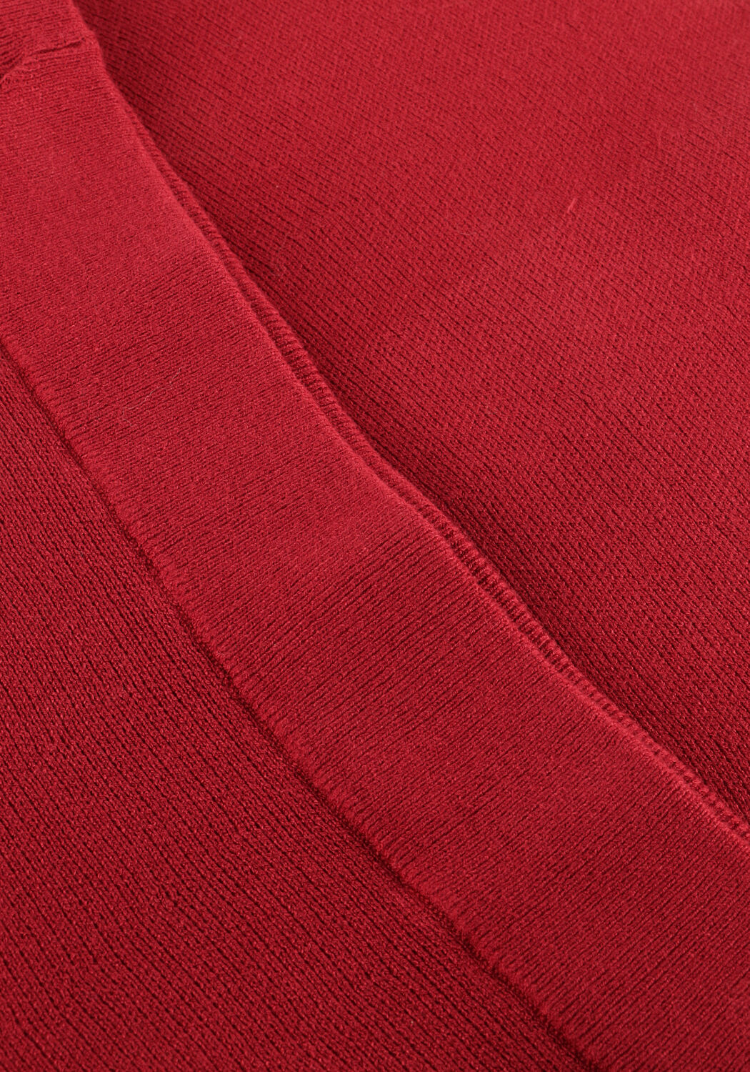 Rote Y.A.S. Minirock YASFONNY HW KNIT SKIRT S. - large