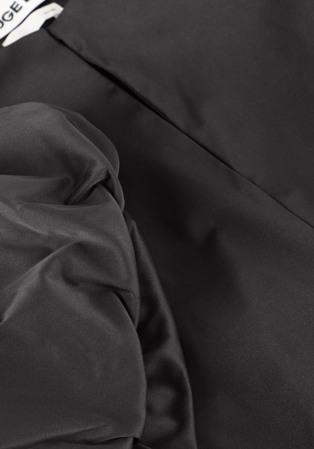 Schwarze ROUGE EDIT Top ROUDETTA 2/4 SHORT BLAZER - large