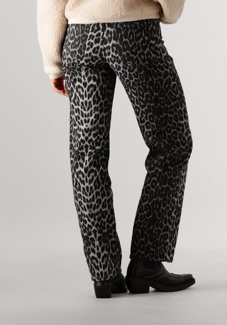 Braune NEO NOIR Lange Hosen SIMONA LEOPARD PANTS - large