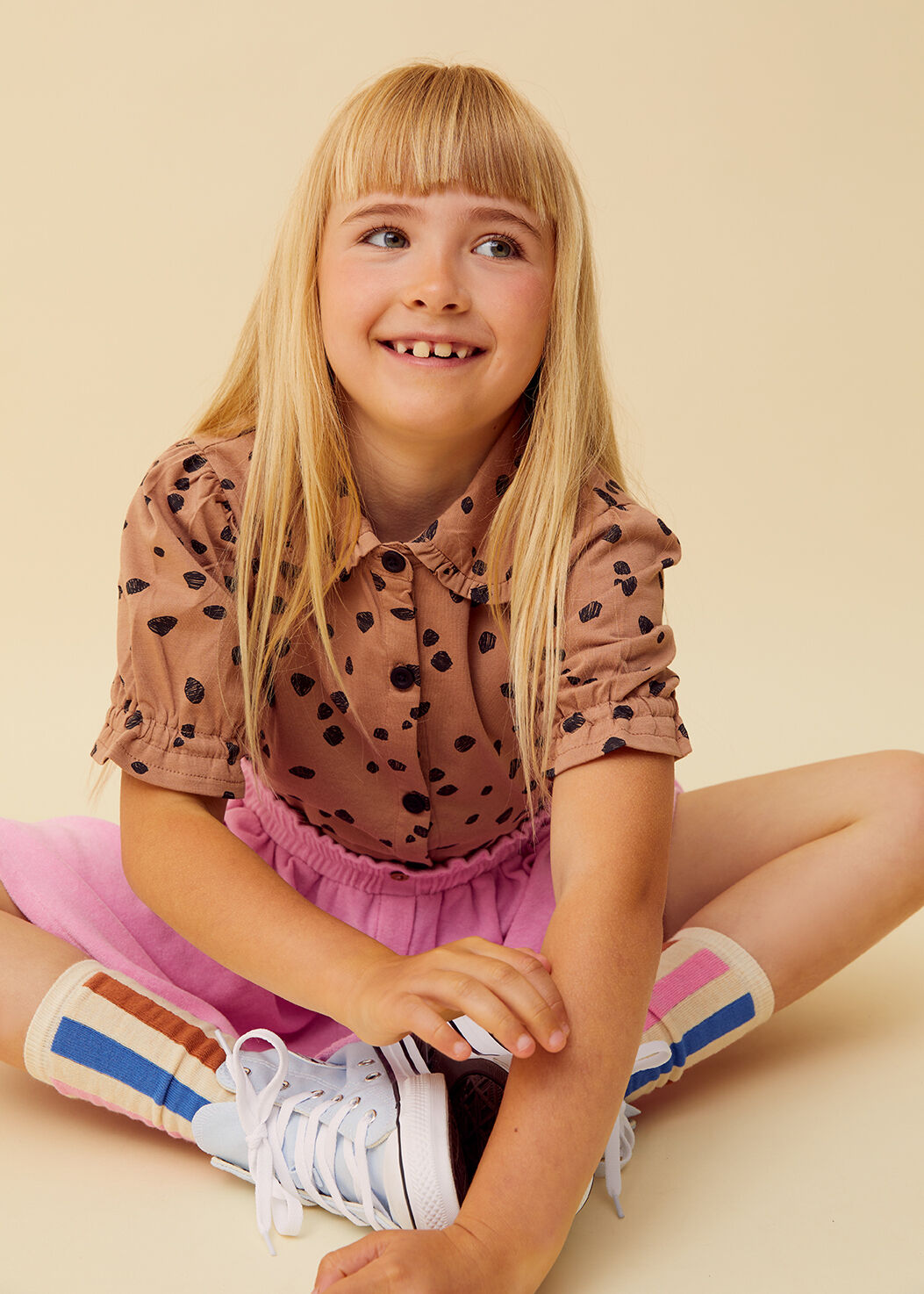 Mehrfarbige/Bunte Sproet & Sprout Socken SOCKS MULTI STRIPE - large