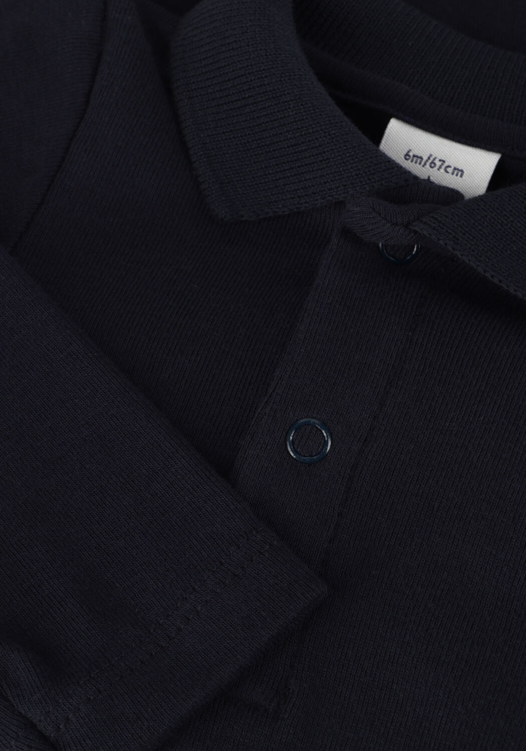 Blaue PETIT BATEAU Strampler BODY ML COL POLO - large