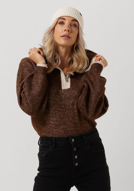 Braune ENVII Sweatshirt ENALGAE LS KNIT 5249 - large