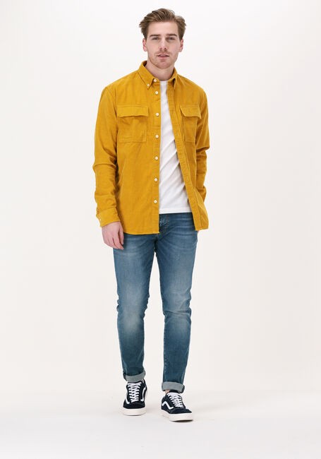 Ocker SELECTED MEN Overshirt SLHREGASGAR SHIRT LS CORD W - large