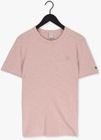 Hell-Pink CAST IRON T-shirt SHORT SLEEVE R-NECK SLUB JERSEY