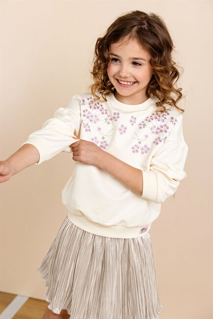 Goldfarbene NONO Minikleid NELE METALLIC PLISSEE SKIRT - large