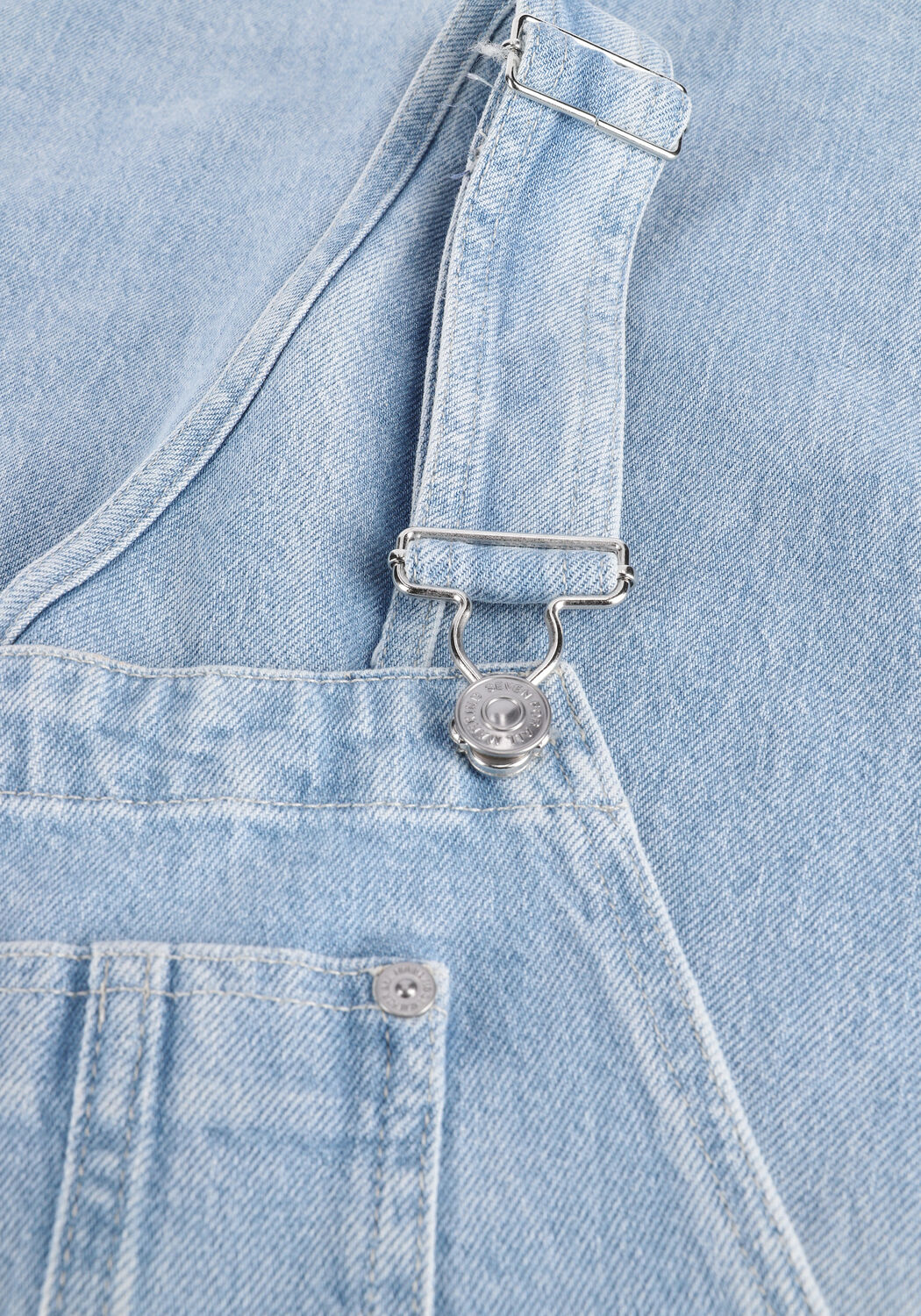 Blaue 7 FOR ALL MANKIND Jumpsuit SALOPETTE - large