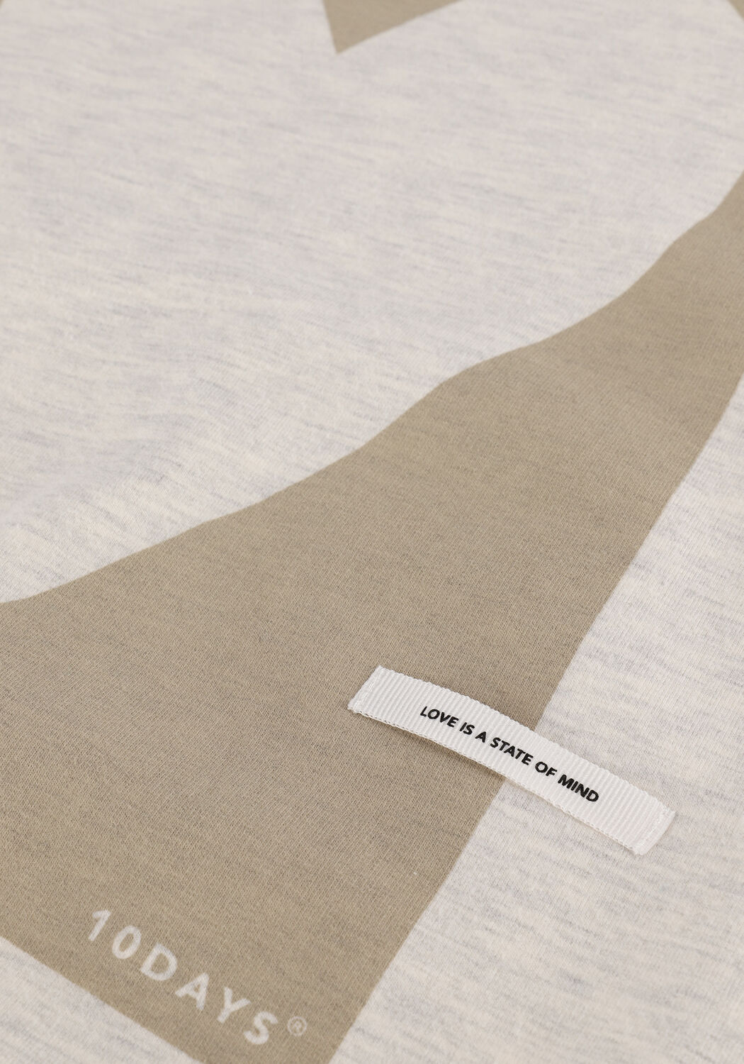 Nicht-gerade weiss 10DAYS Sweatshirt SWEATER HEART - large