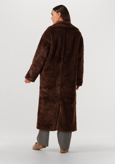 Braune NOTRE-V Fake-Fur-Jack NV-GERTRUDE - large
