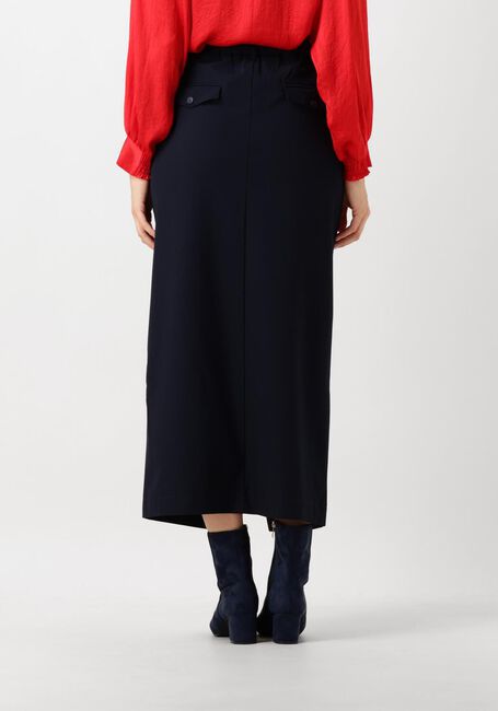 Blaue SUMMUM Midirock SKIRT VISCOSE BLEND - large