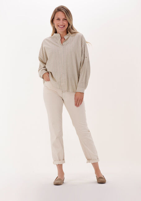 Sand MOS MOSH Bluse GINNY STRIPE BLOUSE - large