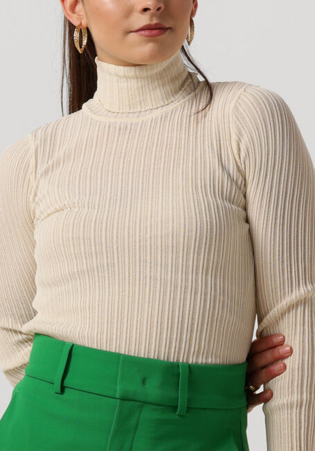 Creme VANILIA Rollkragenpullover FITTED RIB COLTRUI - large