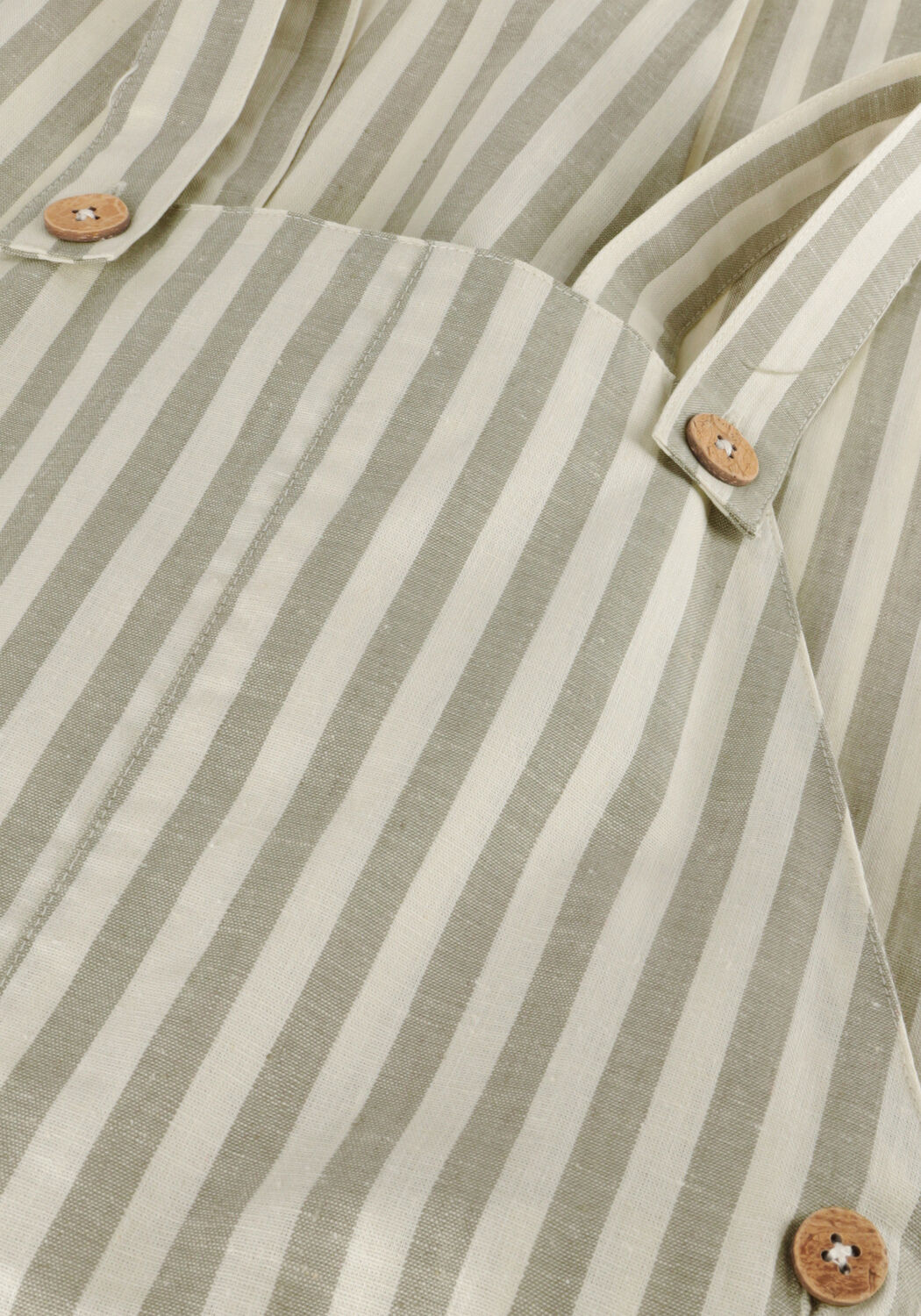 Ecru LIL' ATELIER Latzhosen NMMDINO LOOSE OVERALL - large