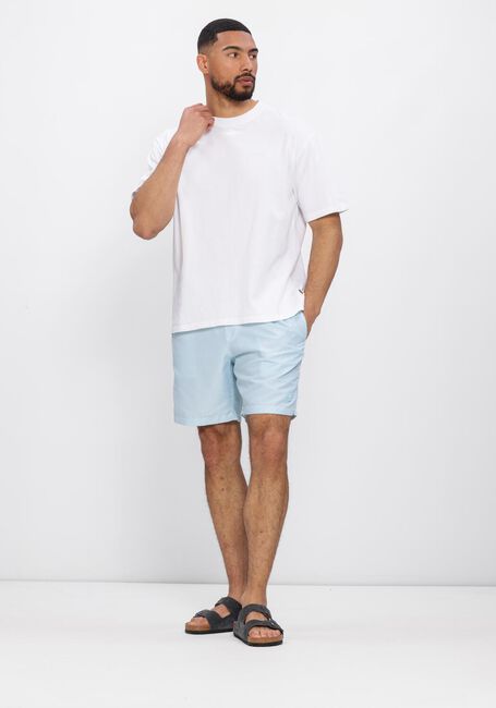 Blaue SHIWI Badehosen MIKE SWIM SHORTS 7 INCH FINE STRIPE - large