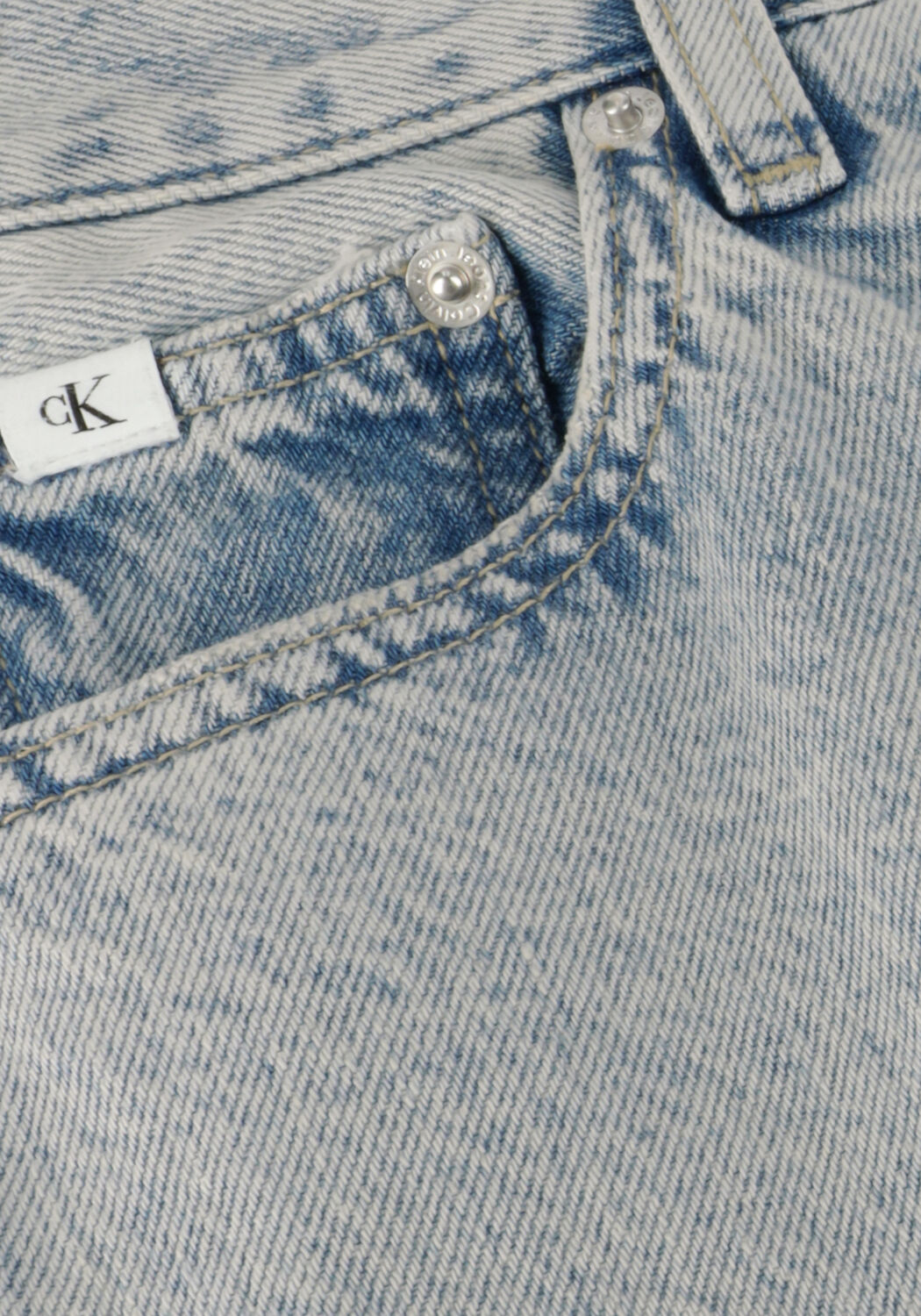 Hellblau CALVIN KLEIN Mom jeans MOM JEAN - large