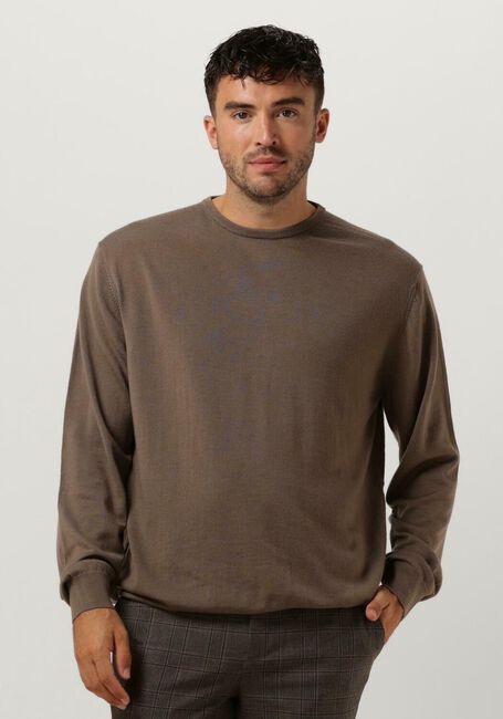Braune PROFUOMO Pullover PULLOVER CREW NECK - large