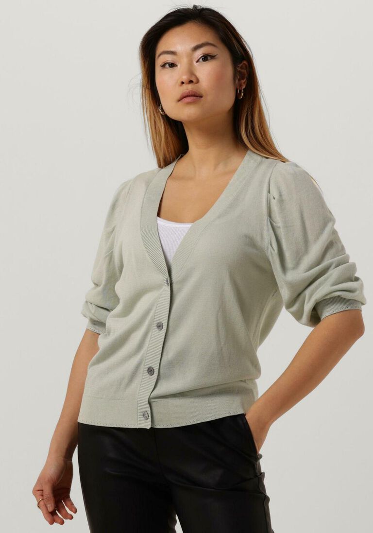 graue ruby tuesday strickjacke vester v neck cardigan