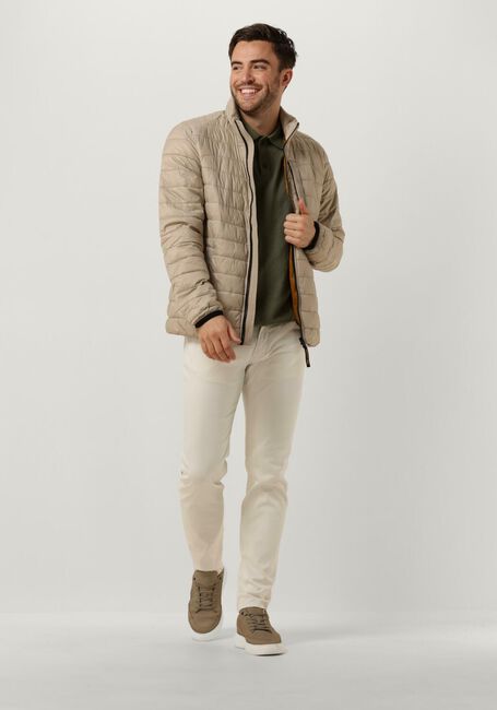 Beige PME LEGEND Wattierte Jack SHORT JACKET MILES MENTOR CYLON - large