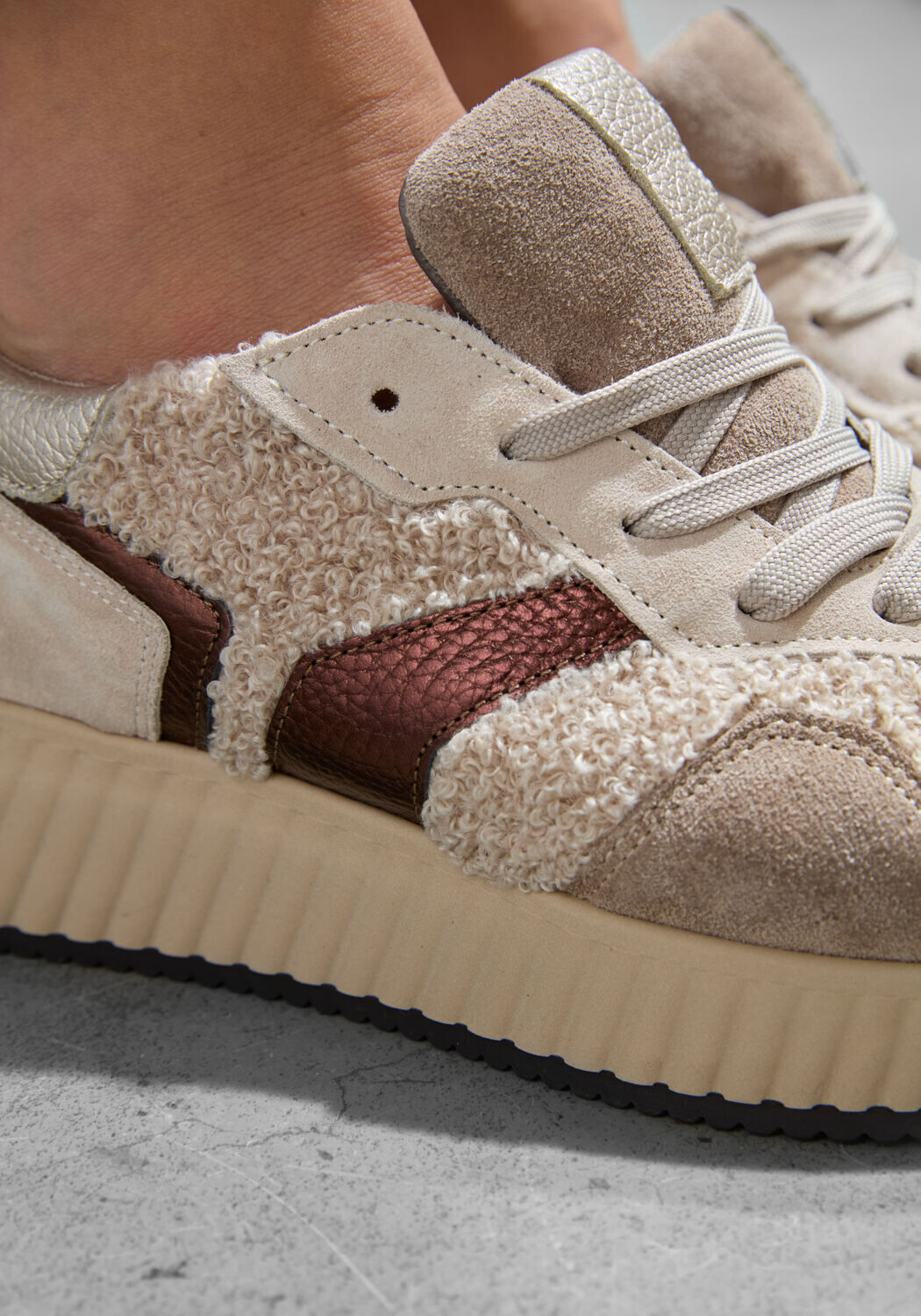 Beige SOFTWAVES Sneaker Low 8.95.05 - large