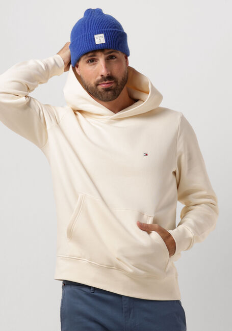 Beige TOMMY HILFIGER Pullover FLAG LOGO HOODY - large