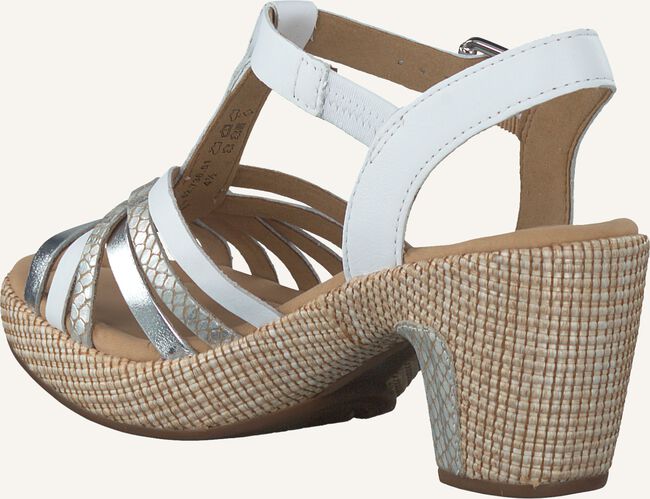 Weiße GABOR Flache Sandalen 736 Weiße GABOR Flache Sandalen 736 - large