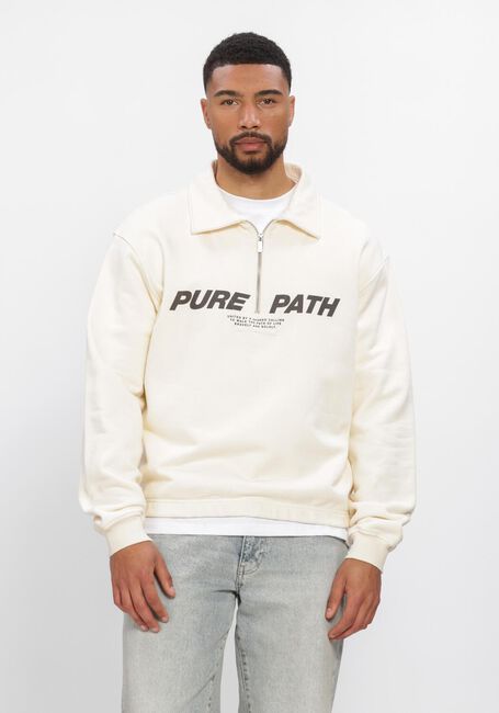 Creme PURE PATH Polo-Shirt POLO HALF ZIP - large