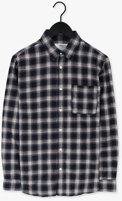 Dunkelblau SELECTED HOMME Casual-Oberhemd SLHSLIMARDEE SHIRT LS CHECK M - large