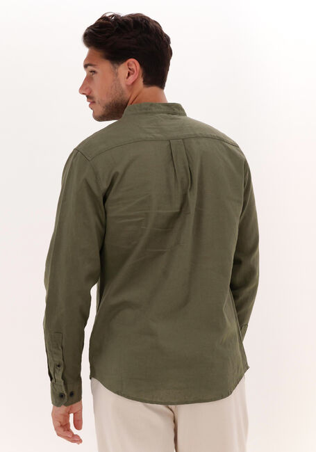 Grüne ANERKJENDT Casual-Oberhemd AKLUKAS LINEN SHIRT - large