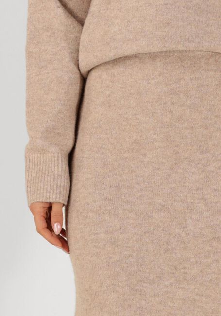 Beige NEO NOIR Midirock ASHANTI KNIT SKIRT - large
