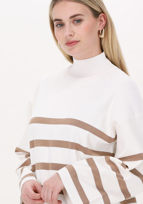 Weiße NEO NOIR Pullover ENA STRIPE KNIT - large
