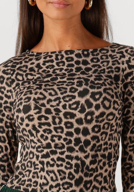 Mehrfarbige/Bunte CATWALK JUNKIE T-shirt LEOPARD LONG SLEEVE - large