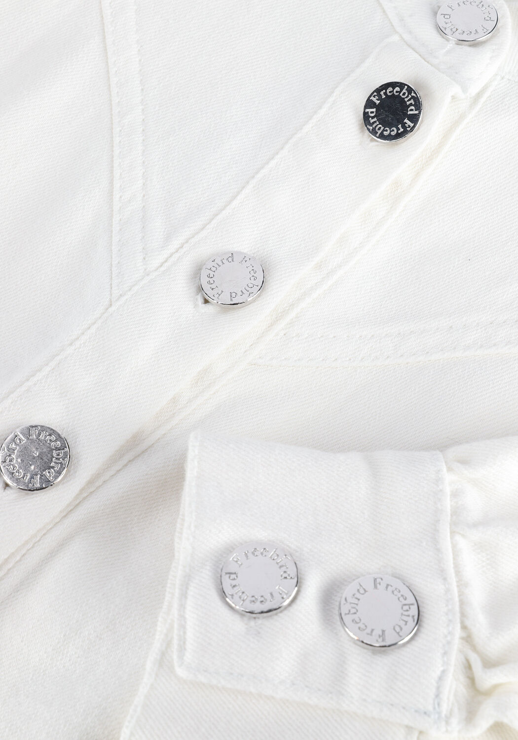 Wei&szlig;e FREEBIRD Minikleid EVONY - large