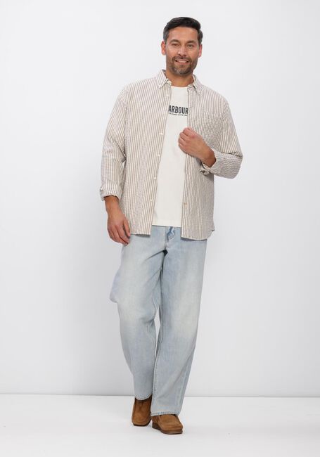 Wei&szlig;e BARBOUR T-shirt MORDEN RELAXED GRAPHIC T-SHIRT - large