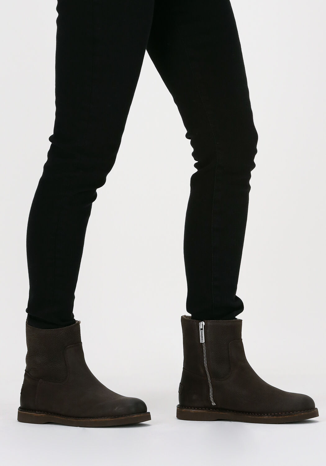 Braune SHABBIES Ankle Boots 181020362 - large