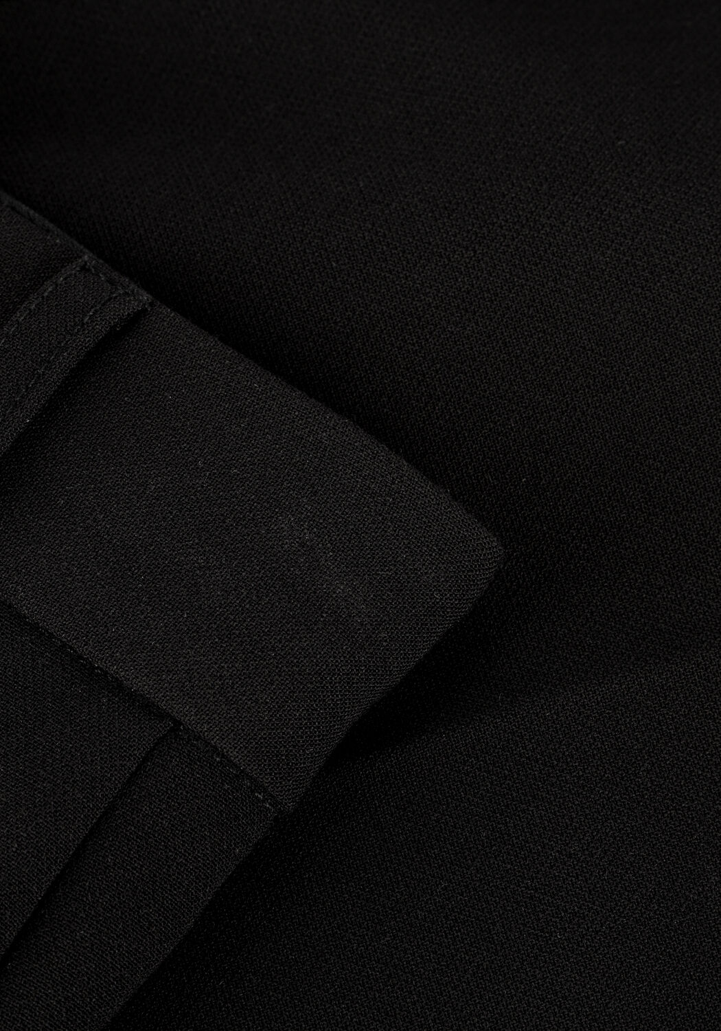 Schwarze OTTOD'AME Weite Hose PANTALONE EP9137 - large