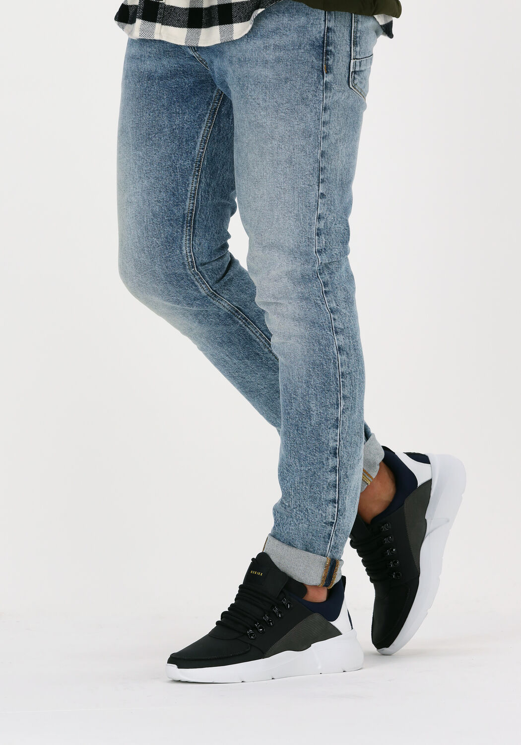 Schwarze NUBIKK Sneaker Low ROQUE ROYAL HEREN - large