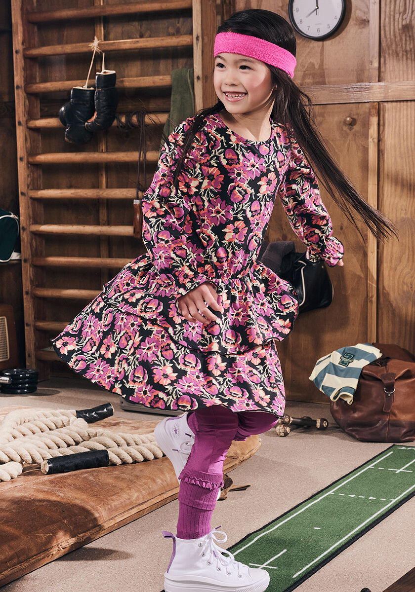 Mehrfarbige/Bunte Z8 Minikleid SIBELLE - large