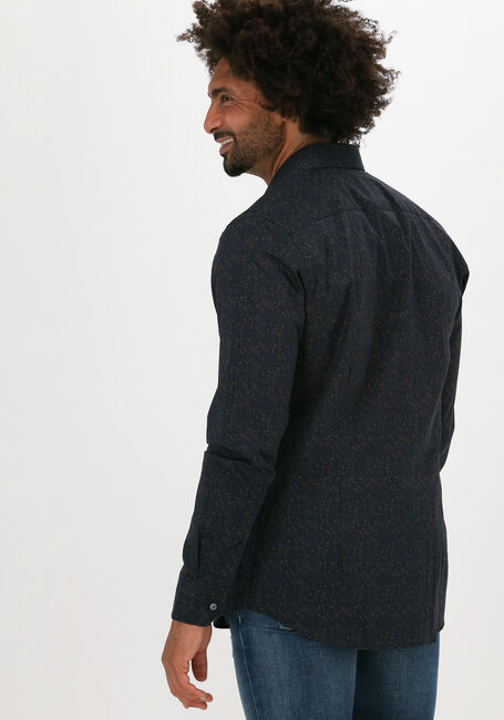 Schwarze VANGUARD Casual-Oberhemd LONG SLEEVE SHIRT PRINT ON FIN - large