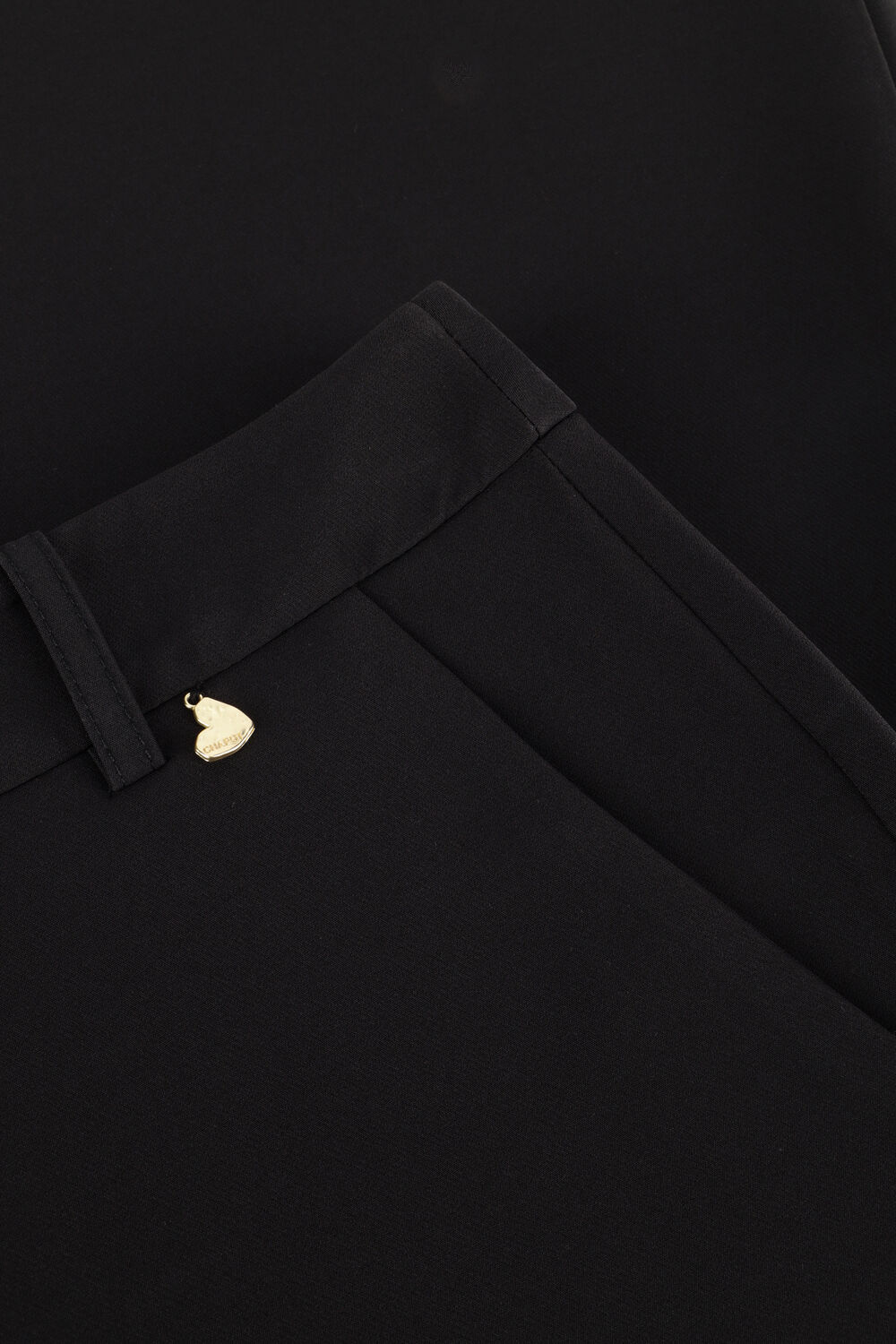 Schwarze FABIENNE CHAPOT Schlaghose PUCK TROUSERS - large