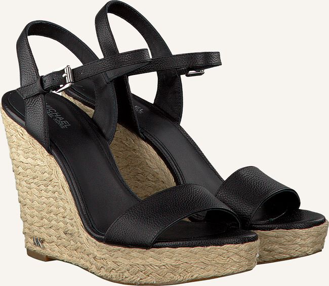 Schwarze MICHAEL KORS Sandalen JILL WEDGE Schwarze MICHAEL KORS Sandalen JILL WEDGE - large