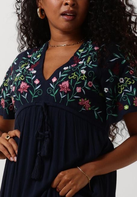Dunkelblau Y.A.S. Maxikleid YASCHELLA SS MAXI DRESS - large