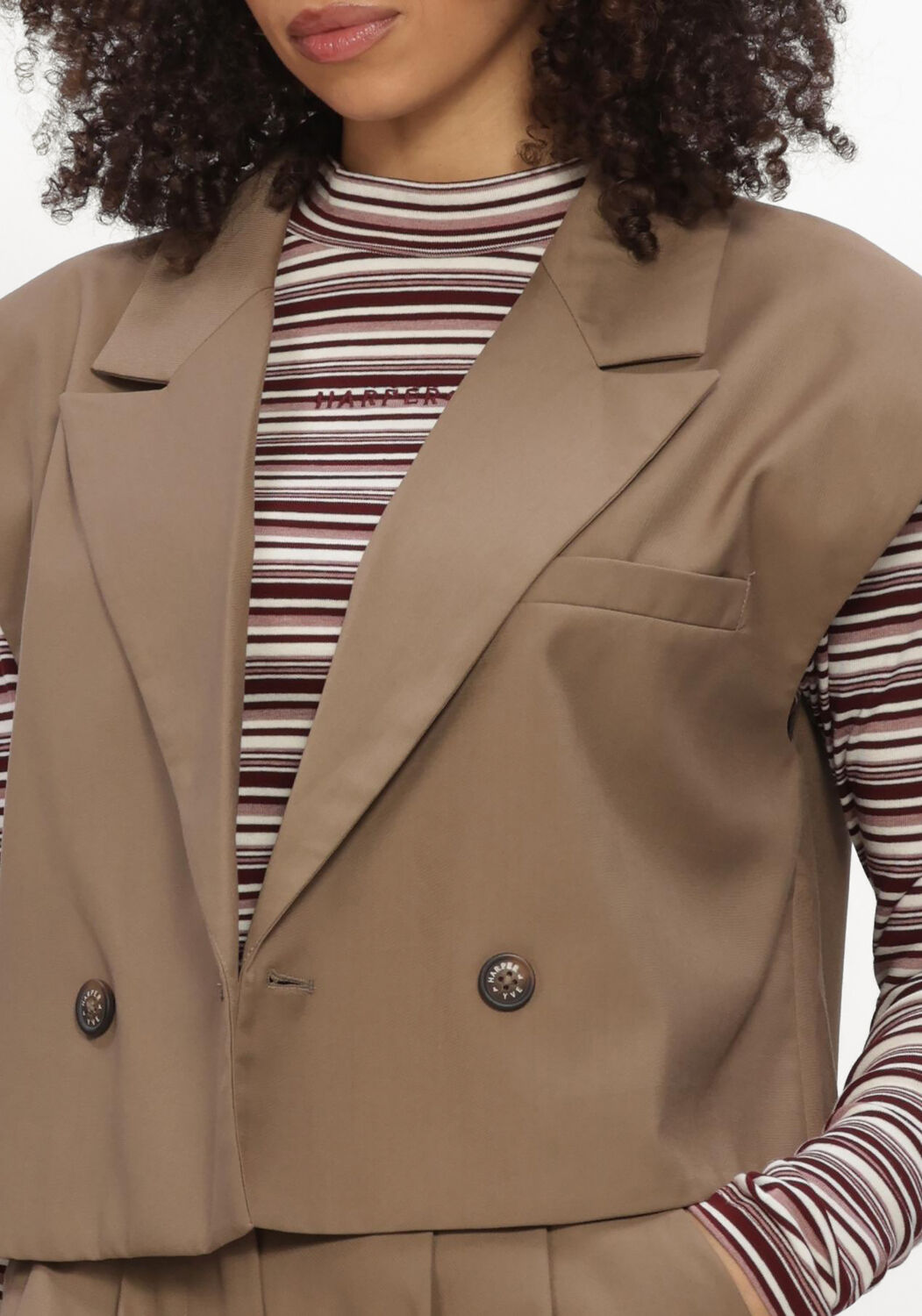 Camelfarbene HARPER & YVE Blazer ESMEE-GI - large