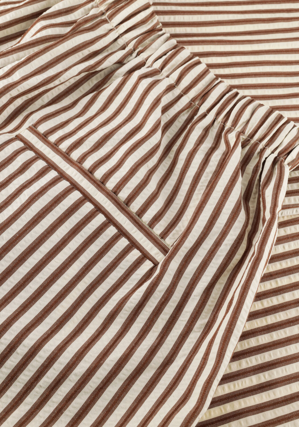 Creme GRACE & MILA Weite Hose SS2613023 - large