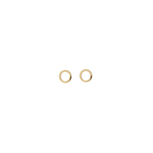 Goldfarbene ATLITW STUDIO Ohrringe PETITE EARRINGS CIRCLE Goldfarbene ATLITW STUDIO Ohrringe PETITE EARRINGS CIRCLE - large