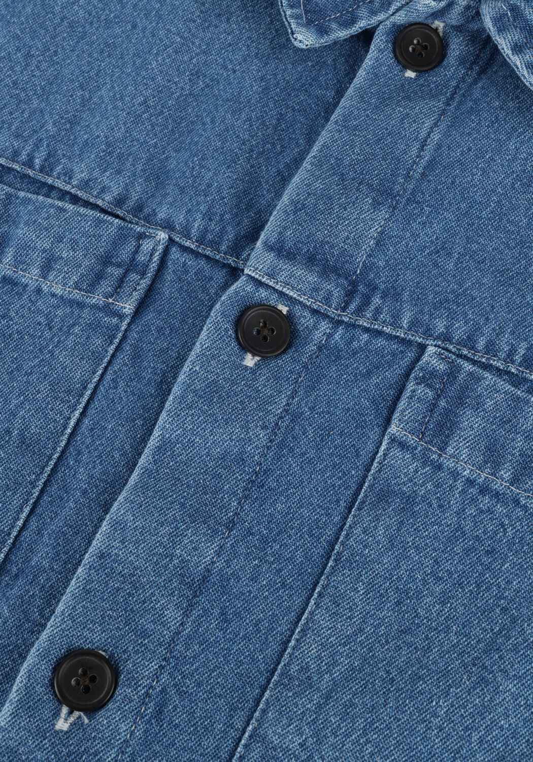 Blaue ANERKJENDT Overshirt AKHERBERT DENIM OVERSHIRT - large