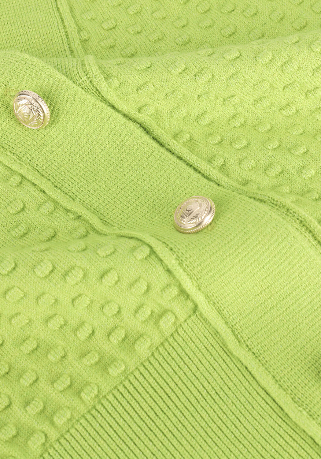 Gr&uuml;ne VANILIA Strickjacke CUTE KNITTED CARDI - large