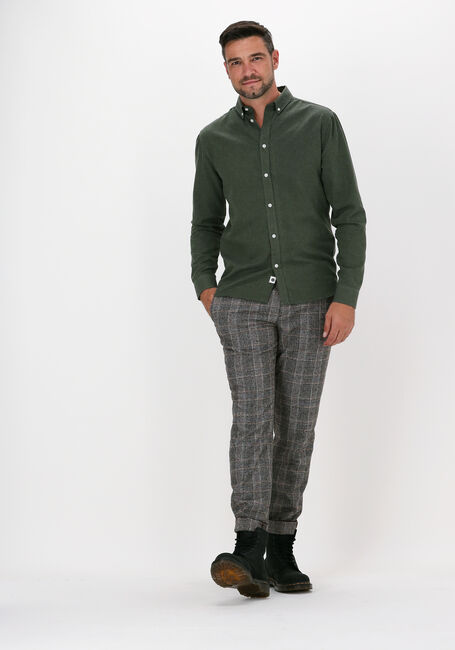 Dunkelgrün ANERKJENDT Casual-Oberhemd AKKNORAD MELANGE SHIRT - large