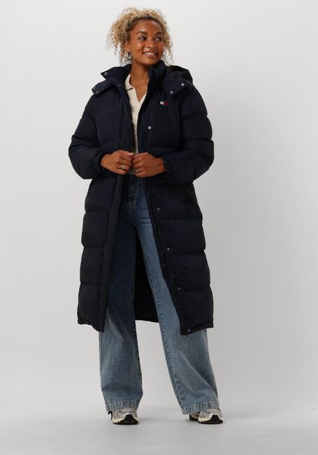 Blaue TOMMY JEANS Wattierte Jack TJW ALASKA LONG PUFFER - large