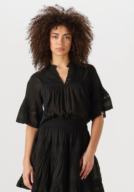 Schwarze NEO NOIR Blusen SIAMA S VOILE BLOUSE - large