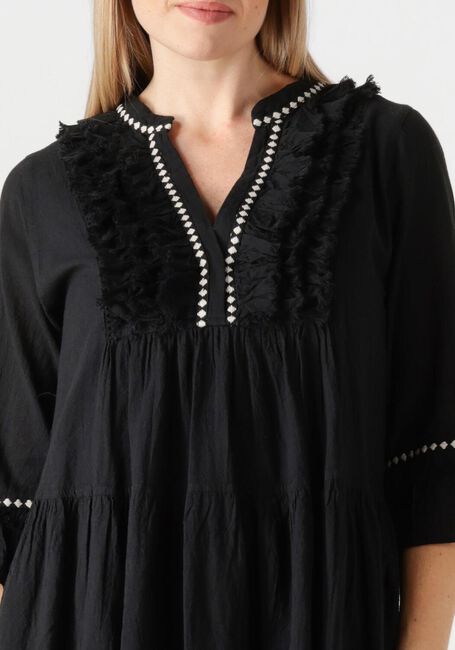 Schwarze DEVOTION Minikleid EFISTO - large