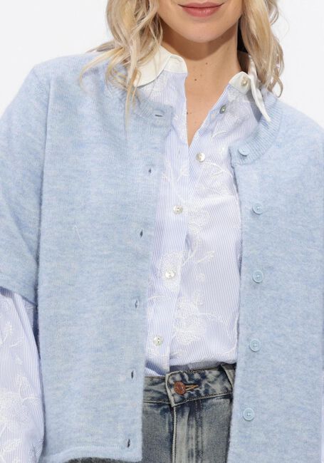 Hellblau SELECTED WOMEN Pullover SLFLULU 2/4 KNIT CARDIGAN - large